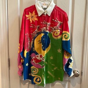 VGUC Kolorway Christmas shirt